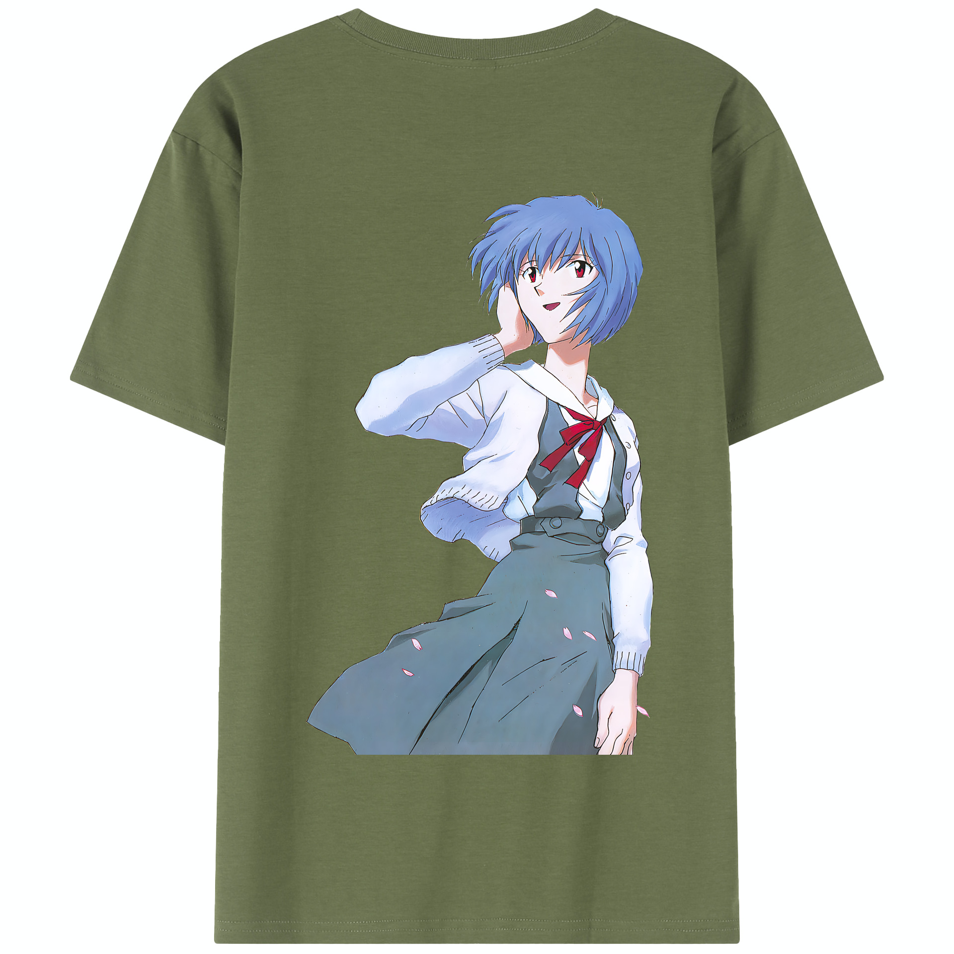 （画像用） EVA 新世紀エヴァンゲリオン 綿100％半袖Tシャツ（背面プリント）